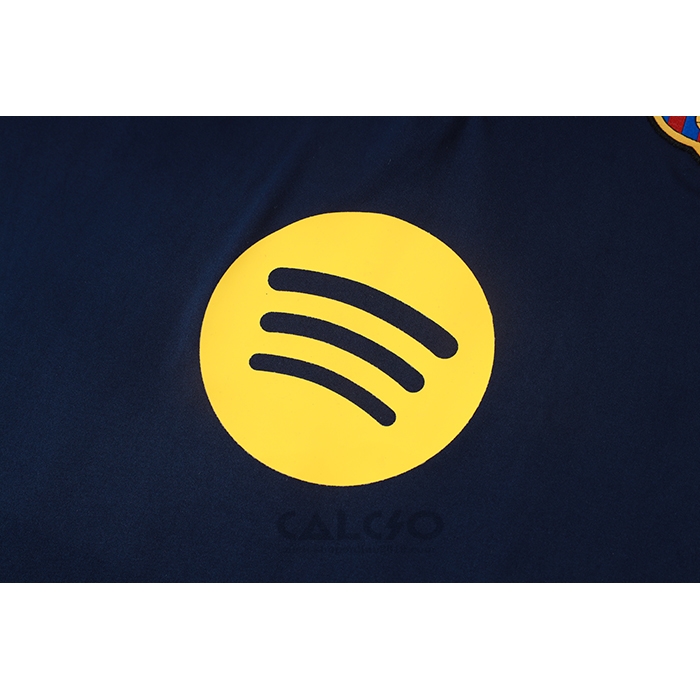 Tuta da Track di Felpa FC Barcellona Bambino 2026-2027 Blu Rosso